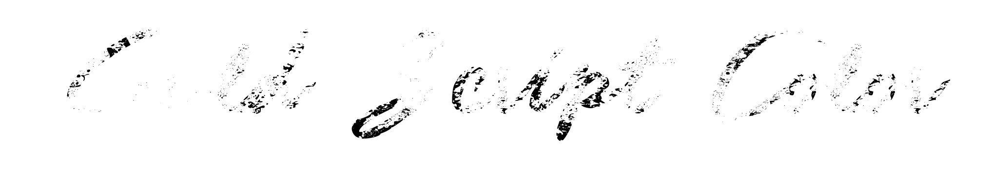 Guld Script Color