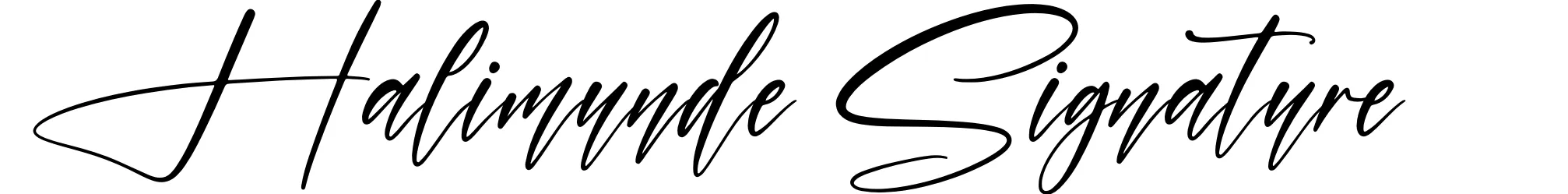 Halimunde Signature