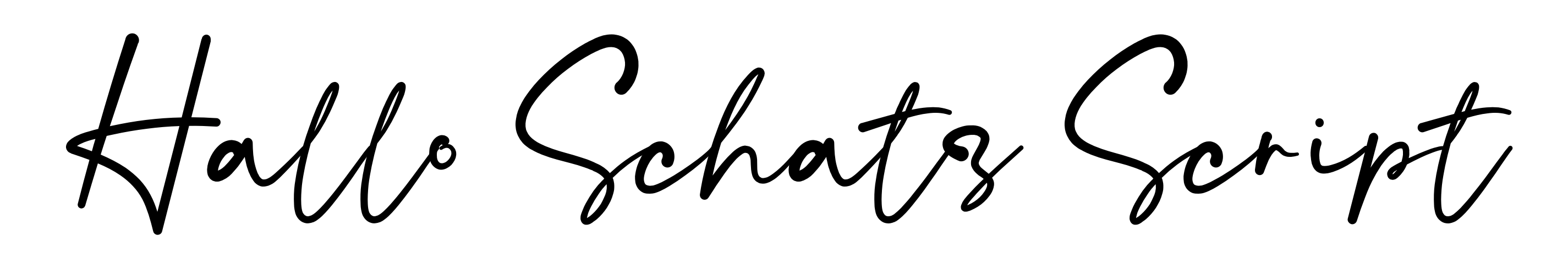 Hallo Schatz Script