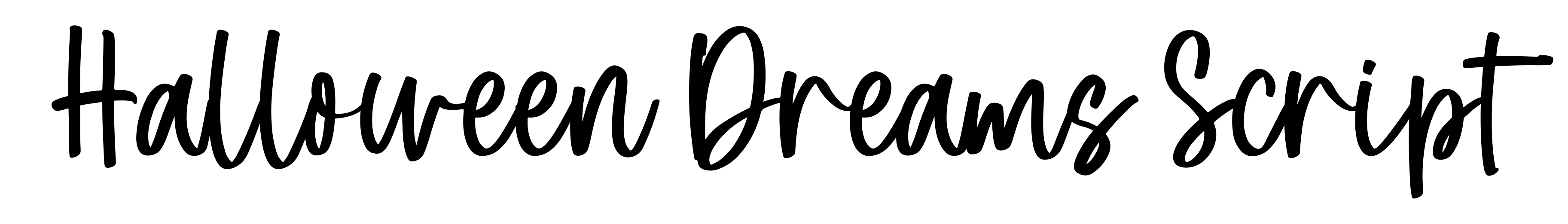 Halloween Dreams Script