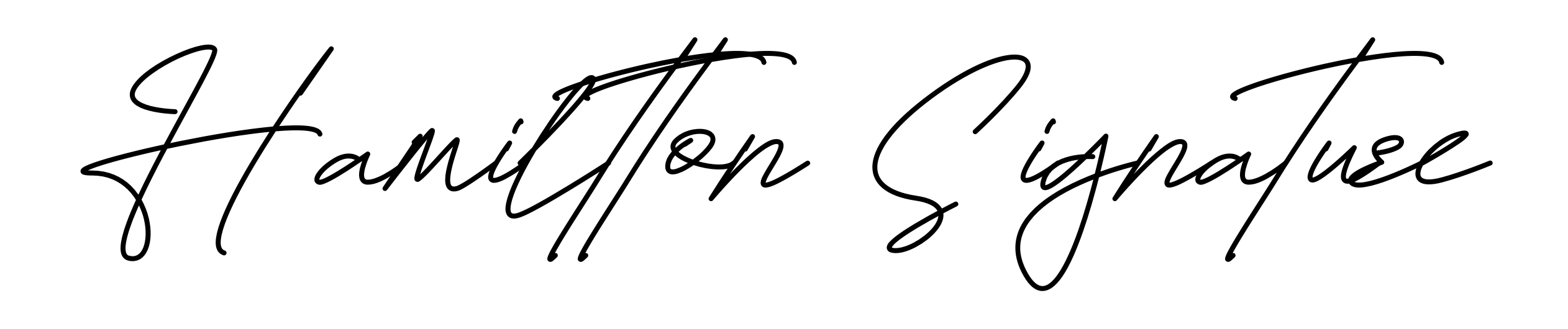 Hamiltton Signature