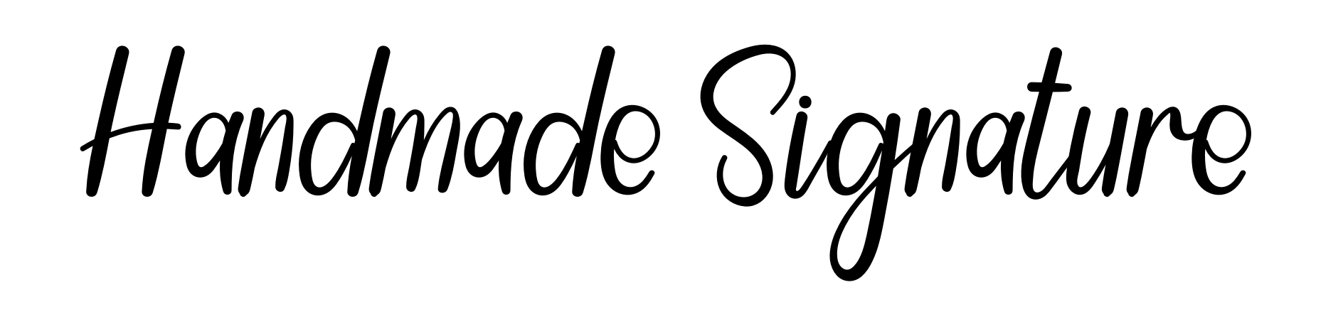 Handmade Signature