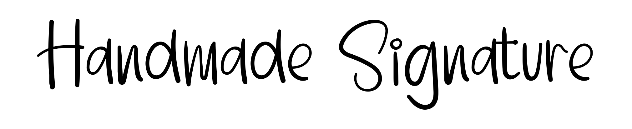 Handmade Signature