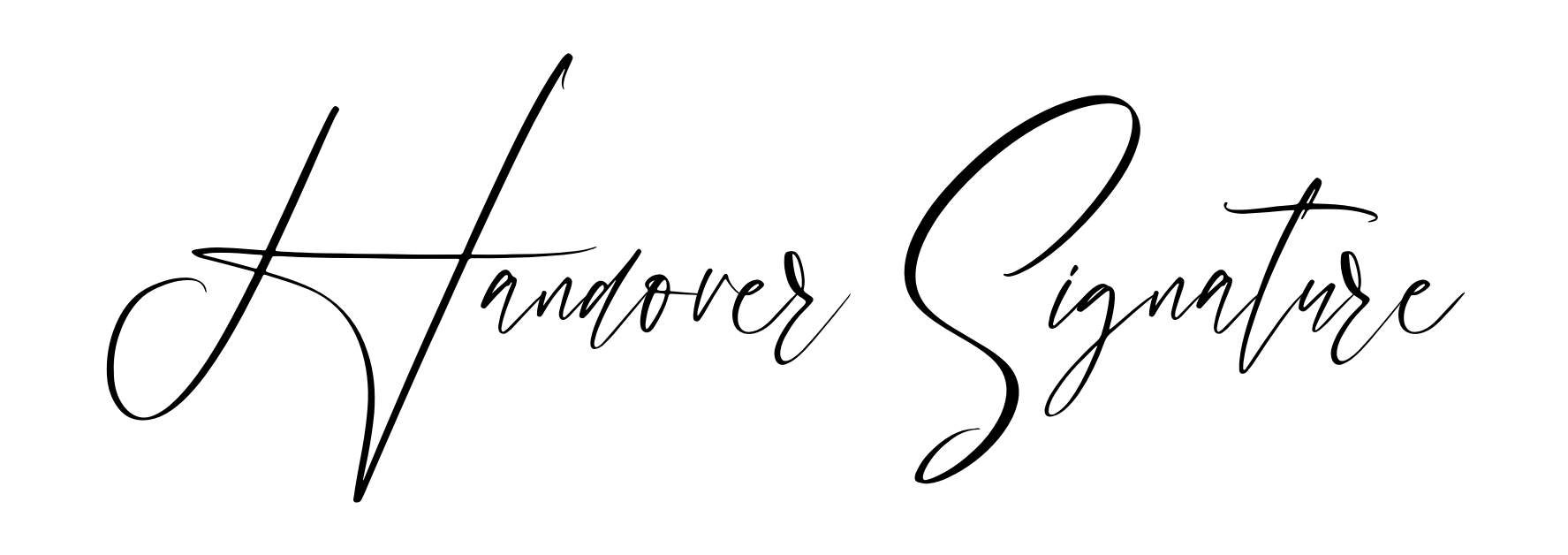 Handover Signature