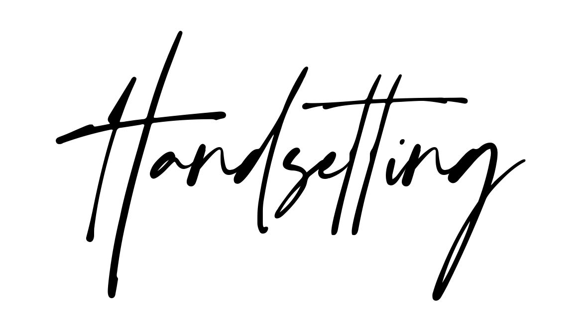 Handsetting
