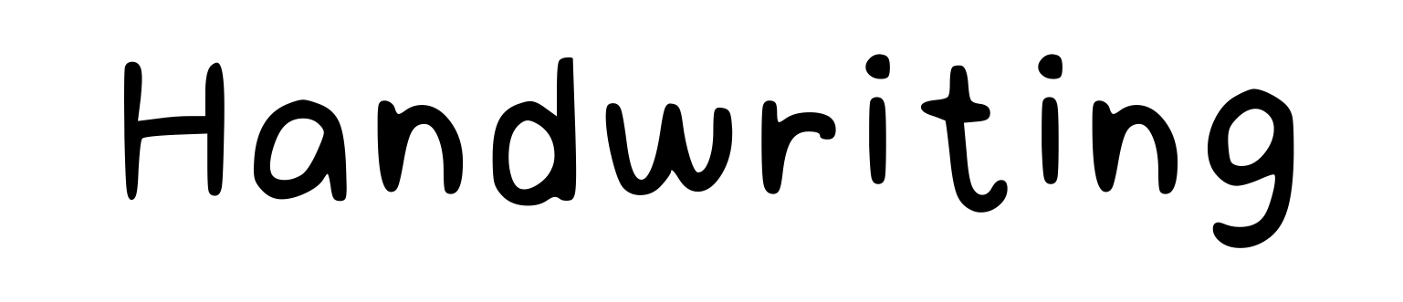 Handwriting