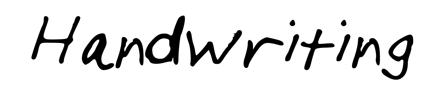 Handwriting