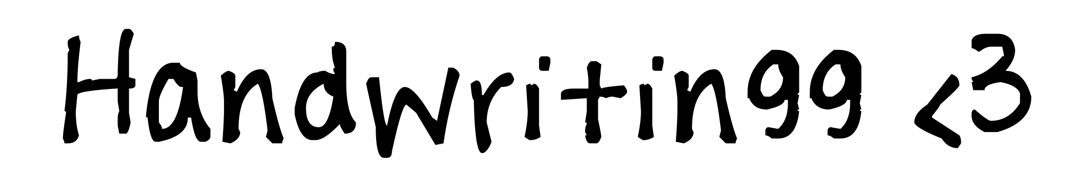 Handwritingg <3