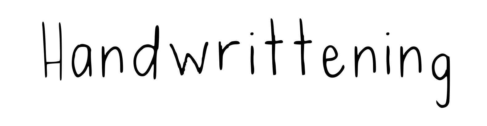 Handwrittening