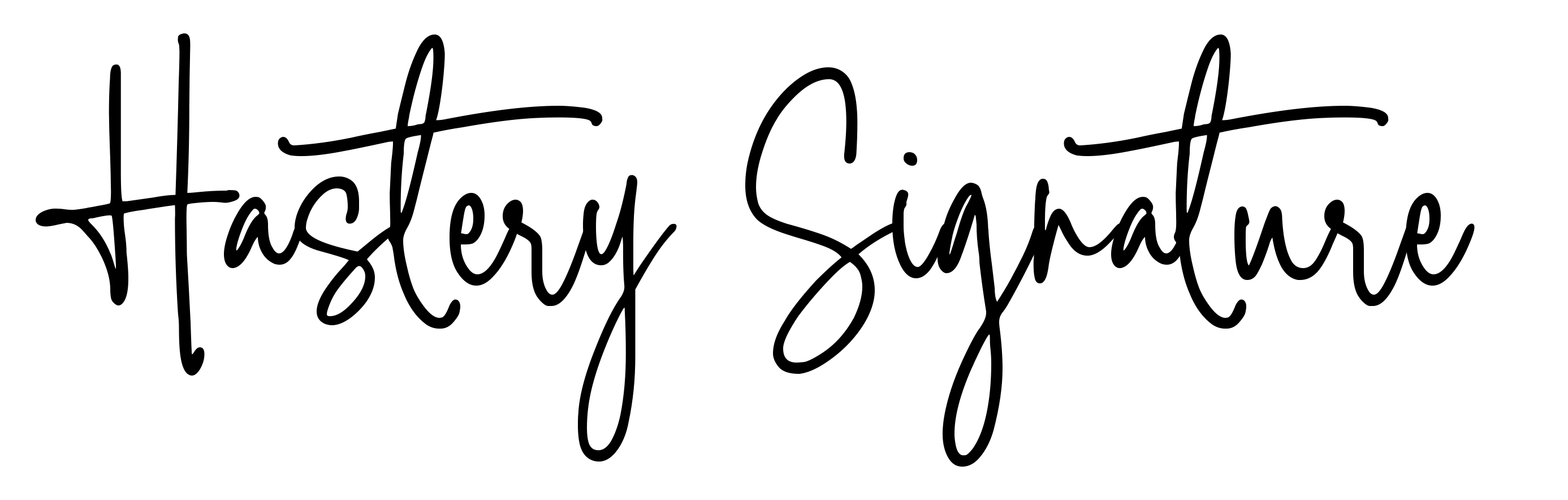 Hastery Signature