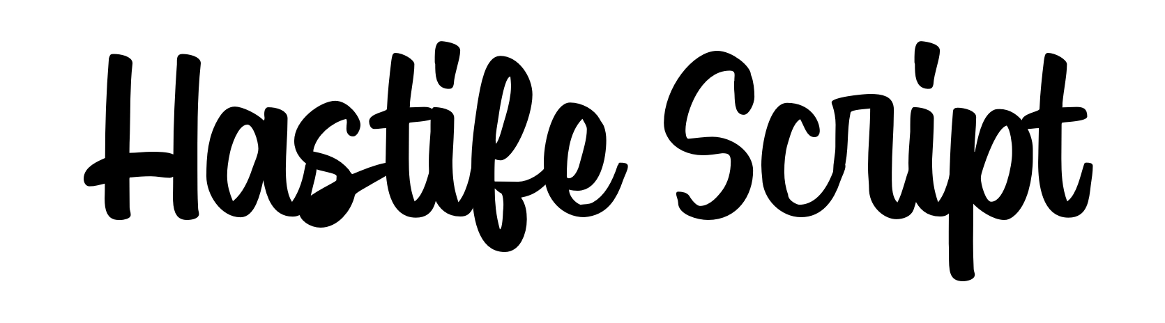Hastife Script