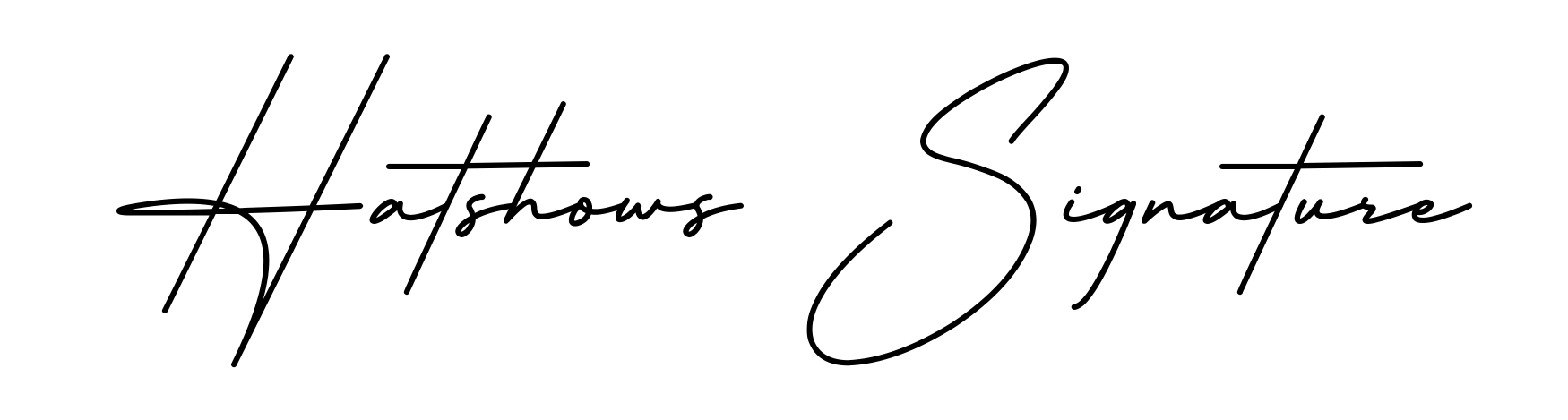 Hatshows Signature