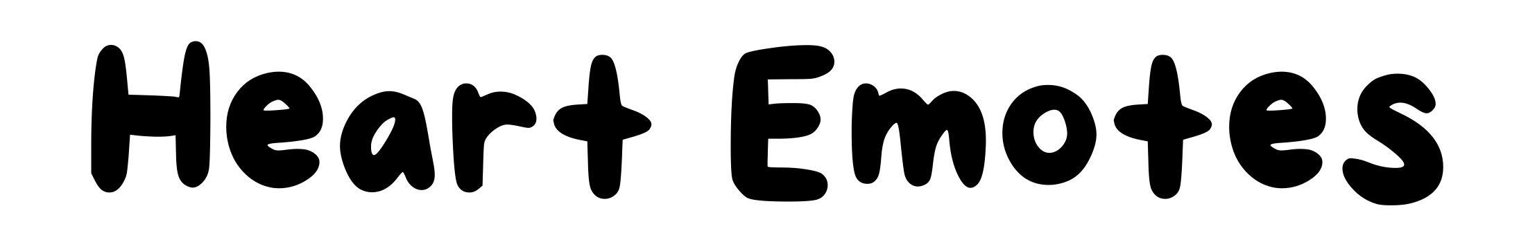 Heart Emotes