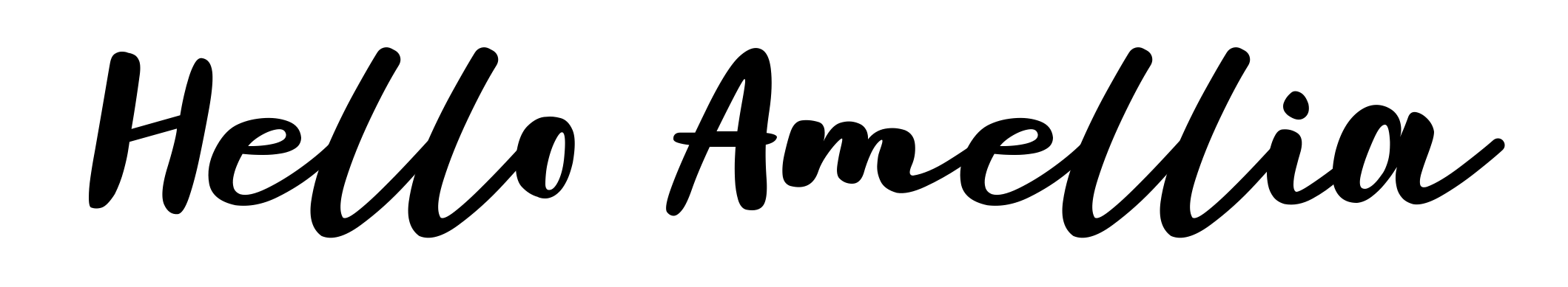 Hello Amellia