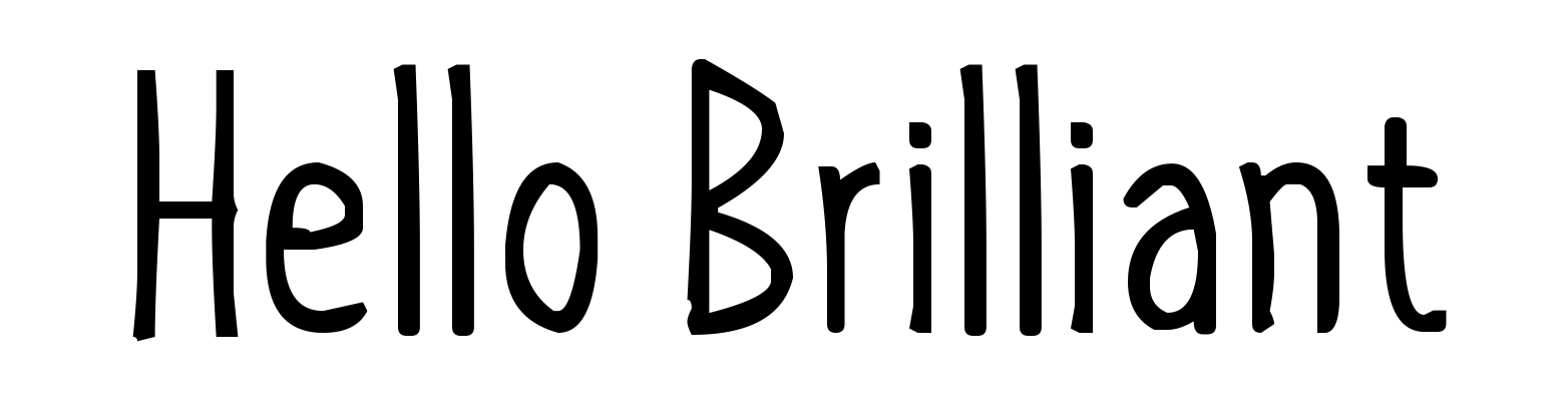 Hello Brilliant