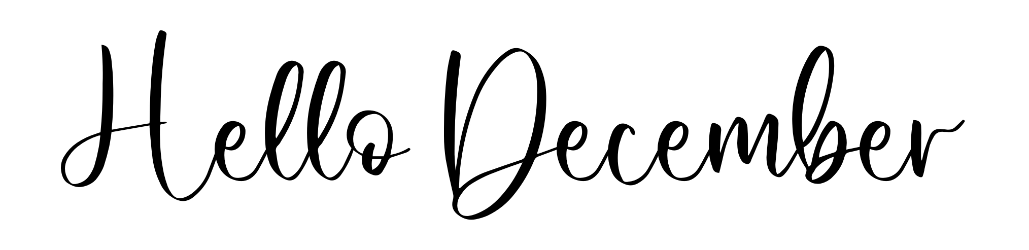 Hello December