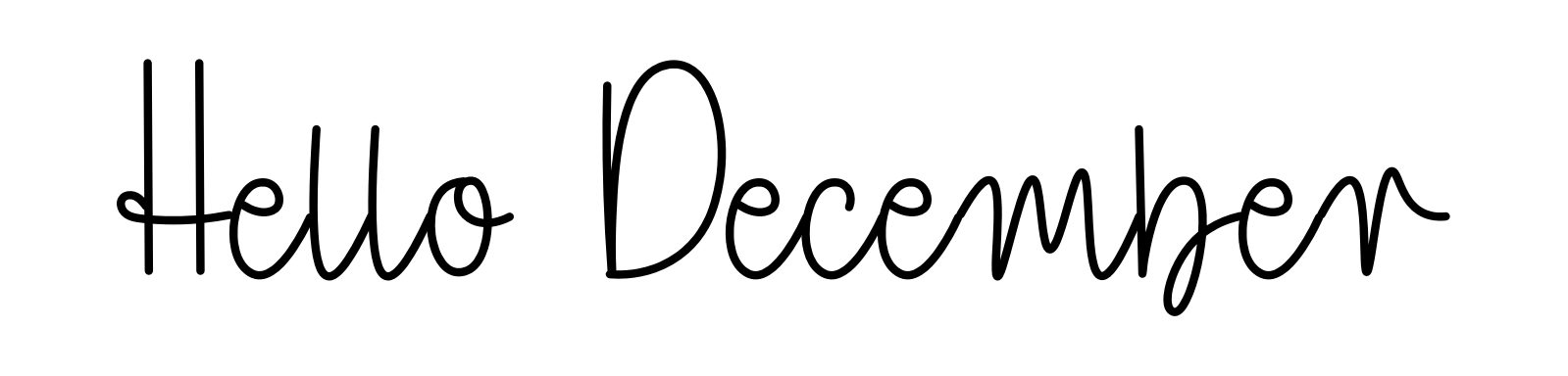 Hello December