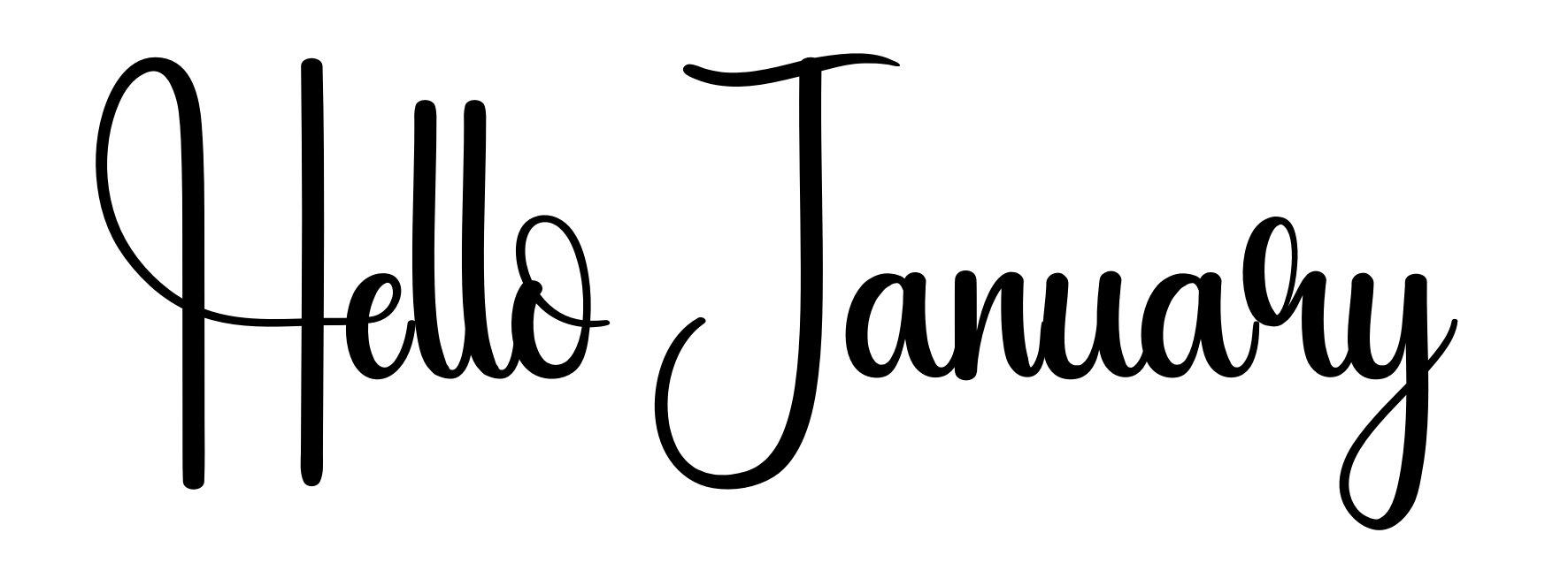 Hello January