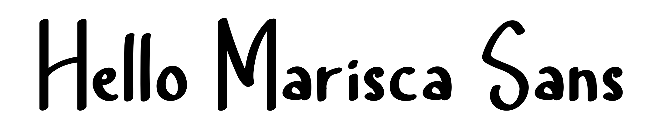 Hello Marisca Sans