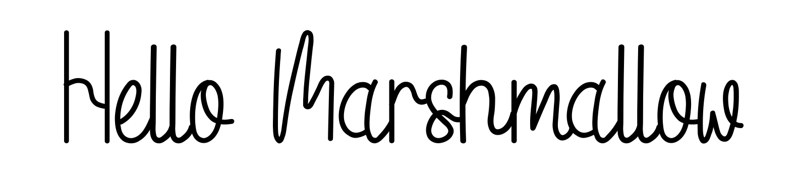 Hello Marshmallow