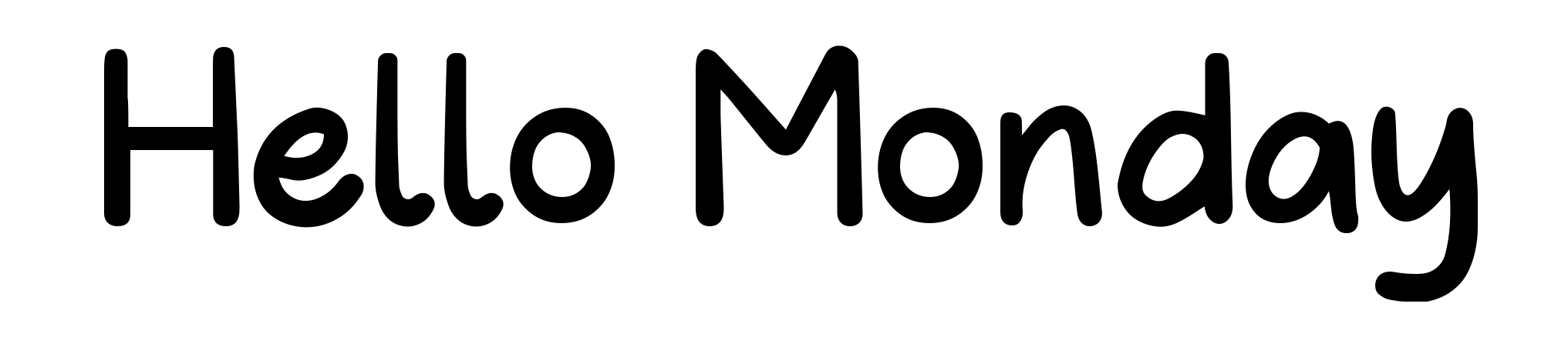 Hello Monday