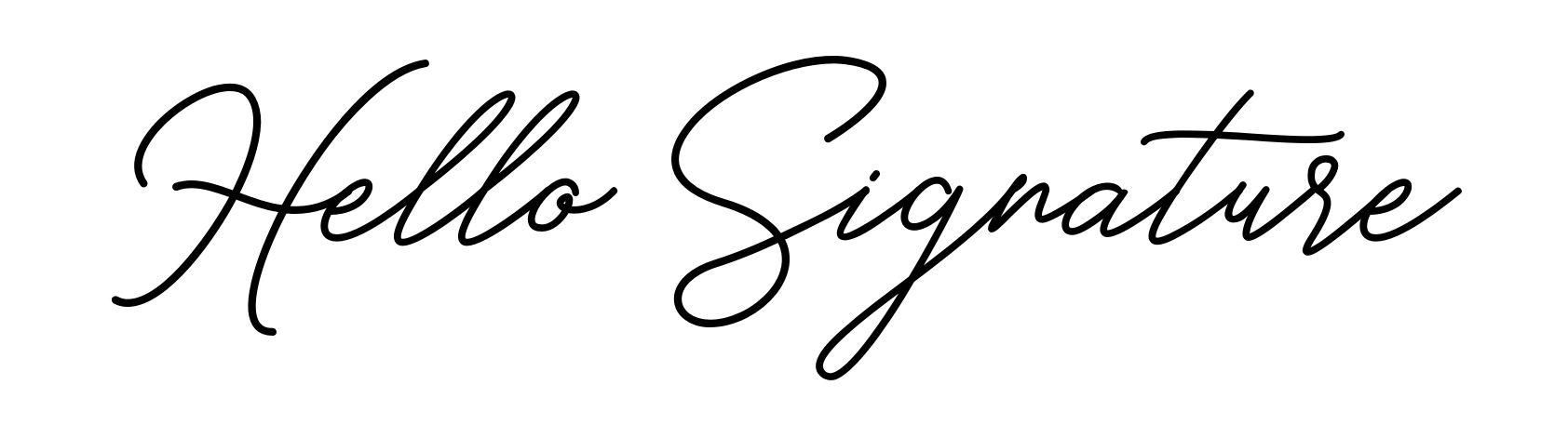 Hello Signature