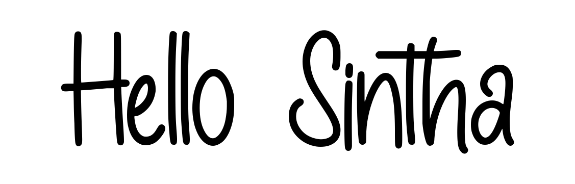 Hello Sintha