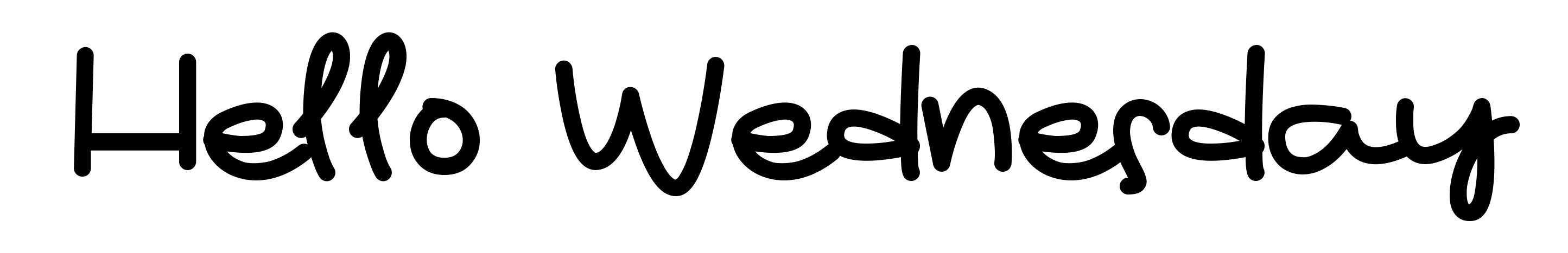 Hello Wednesday