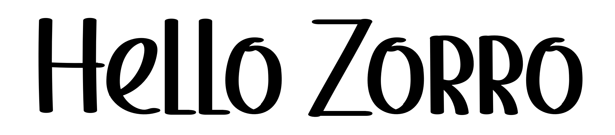 Hello Zorro
