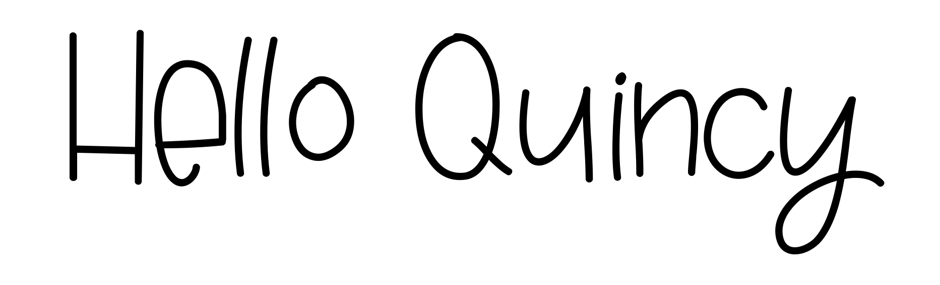Hello Quincy