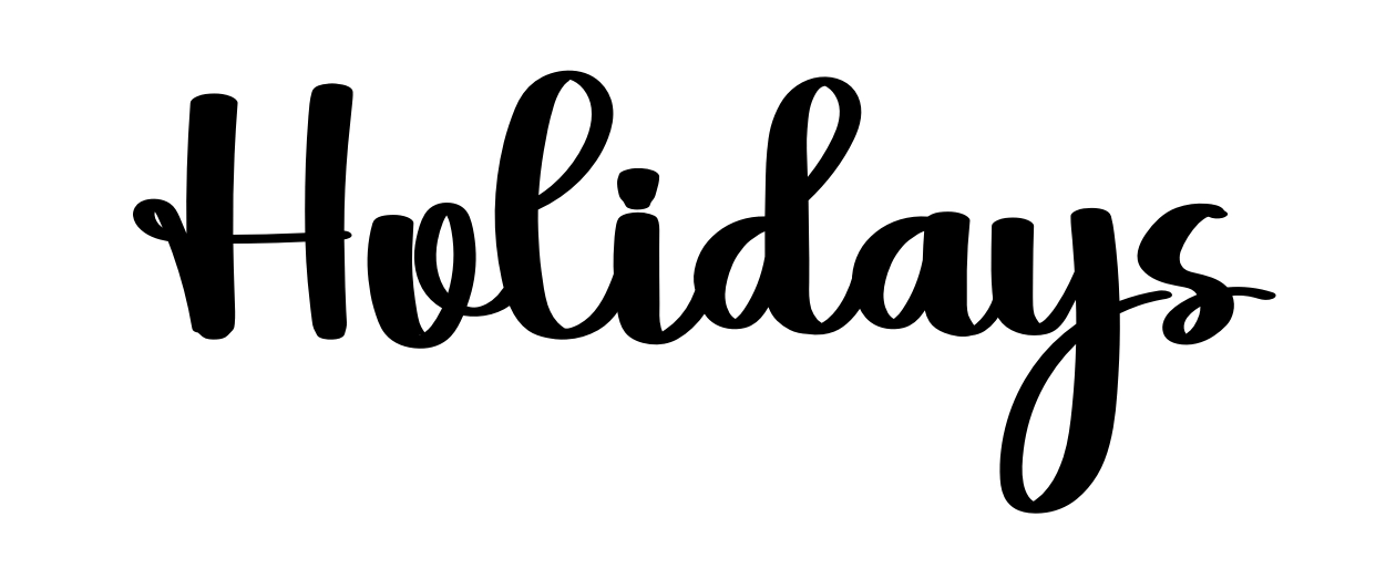 Holidays