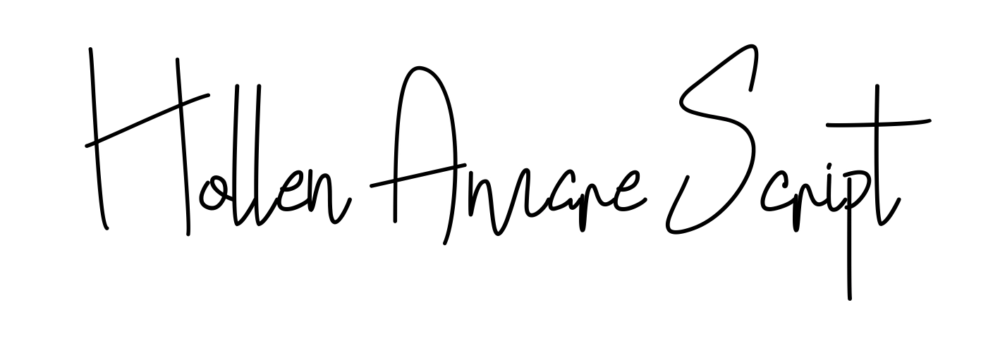 Hollen Amare Script