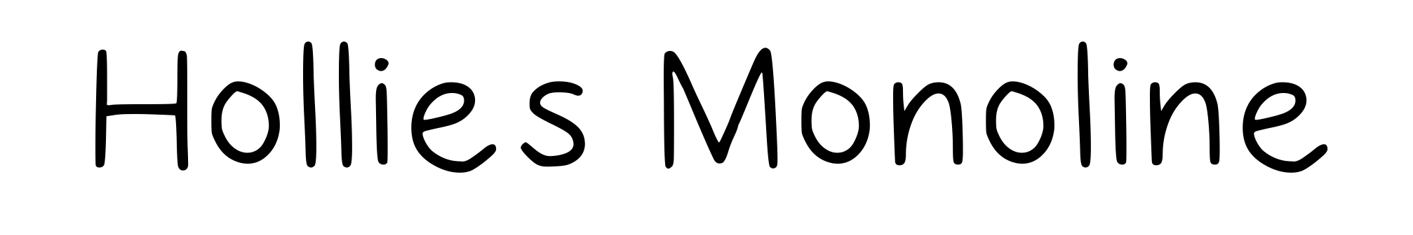 Hollies Monoline