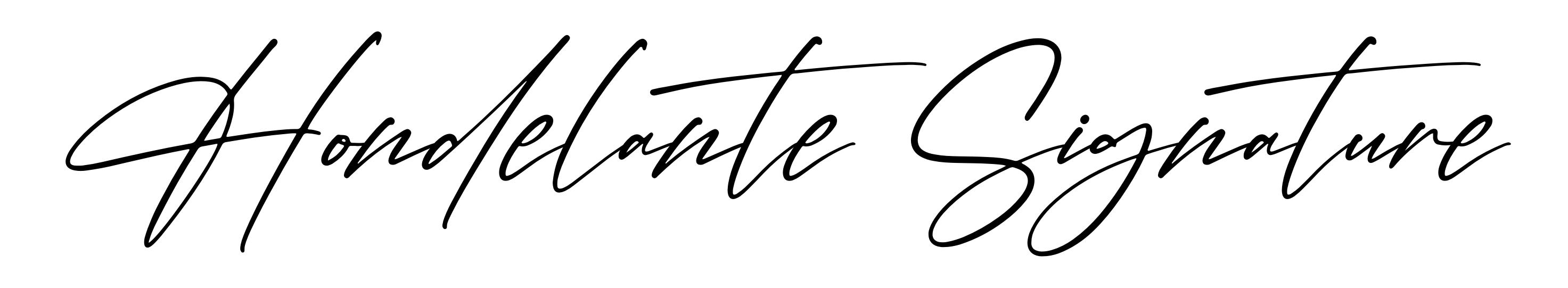 Hondelante Signature