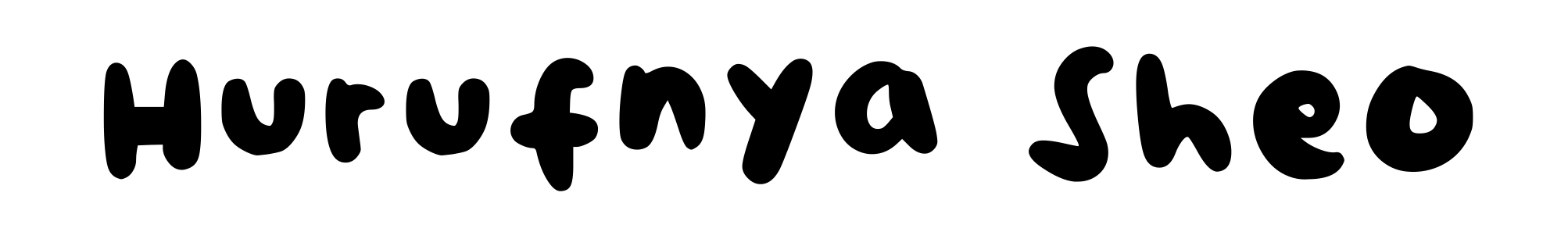 Hurufnya Sheo