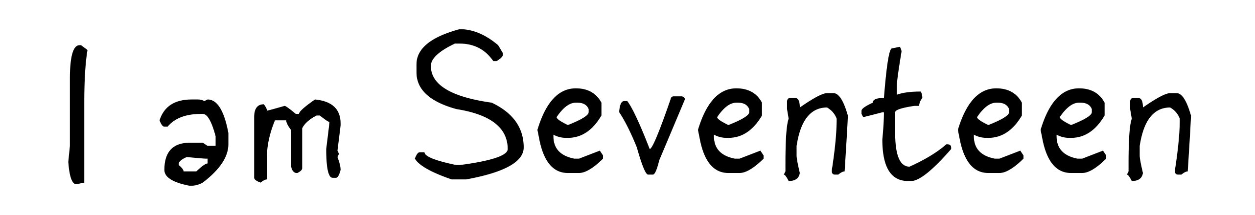I am Seventeen
