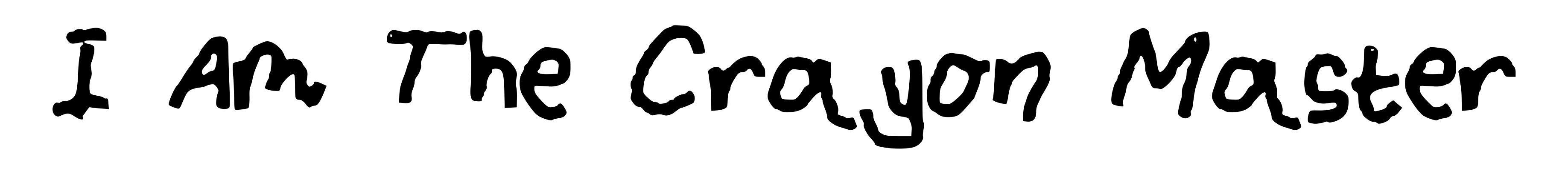 I Am The Crayon Master