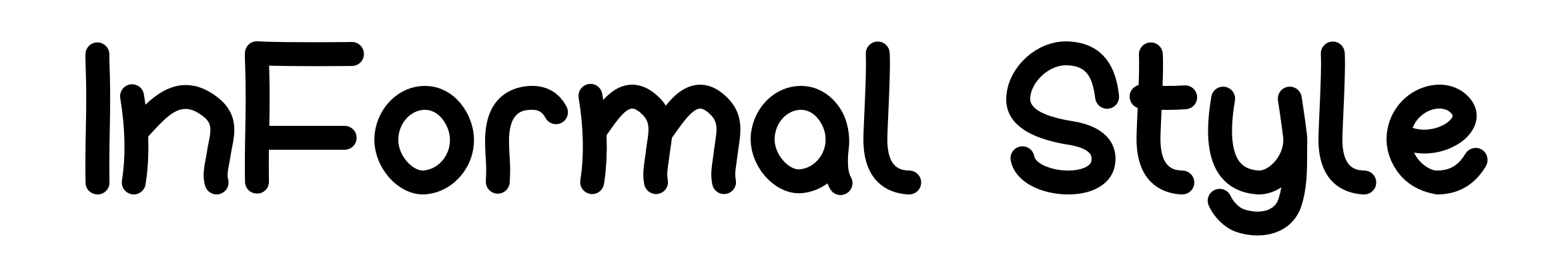 InFormal Style