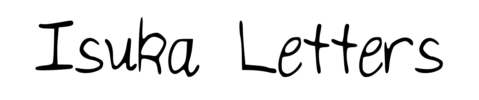Isuka Letters