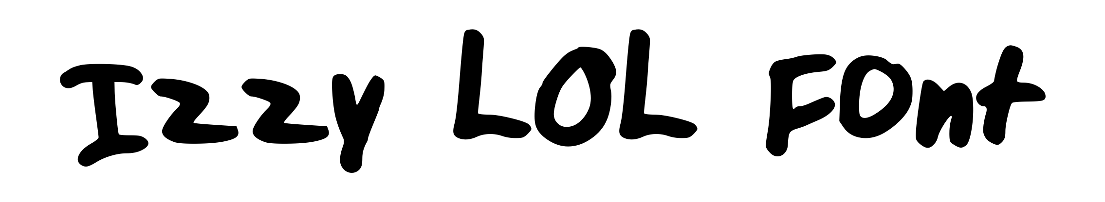 Izzy LOL Font