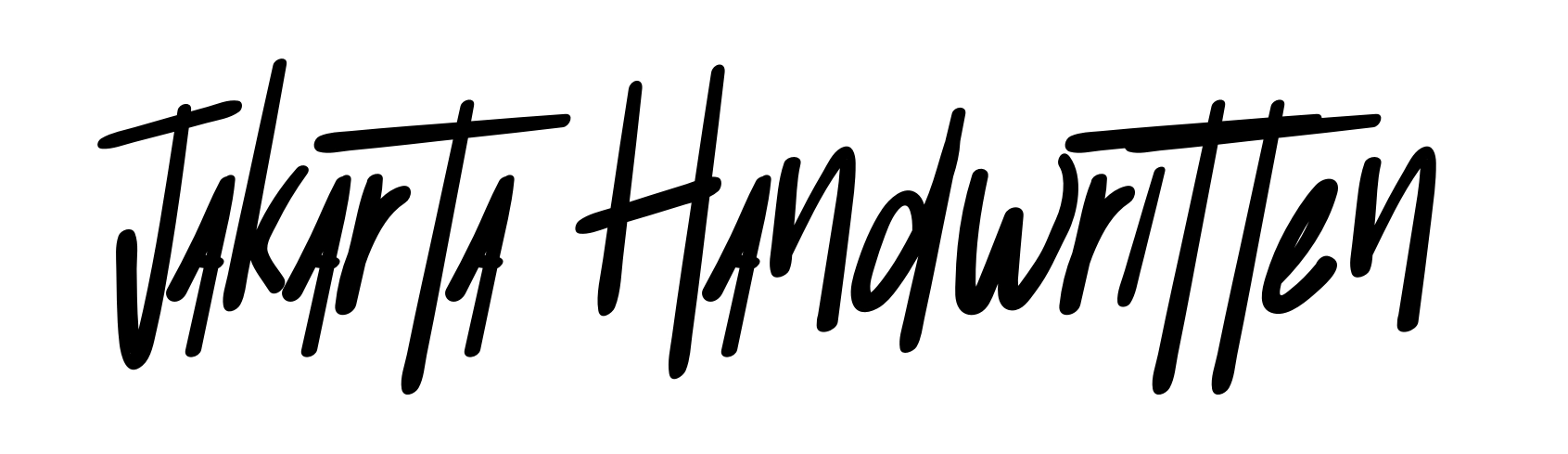 Jakarta Handwritten