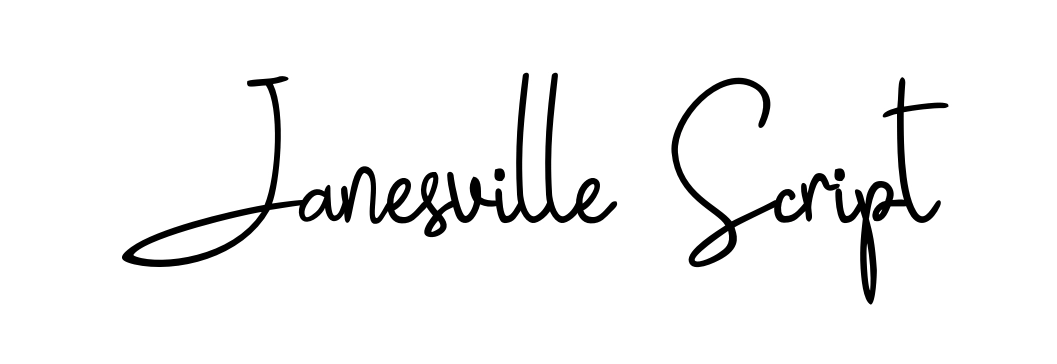 Janesville Script