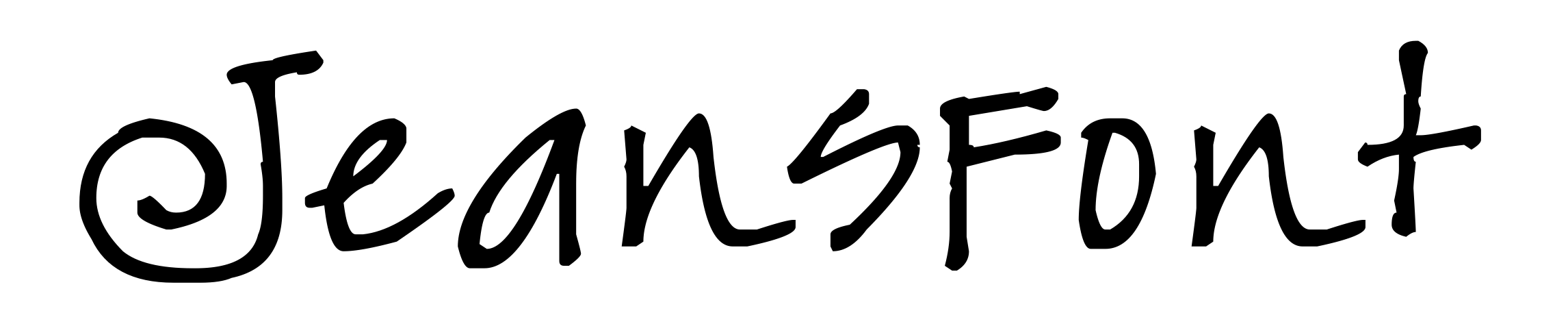 JeansFont