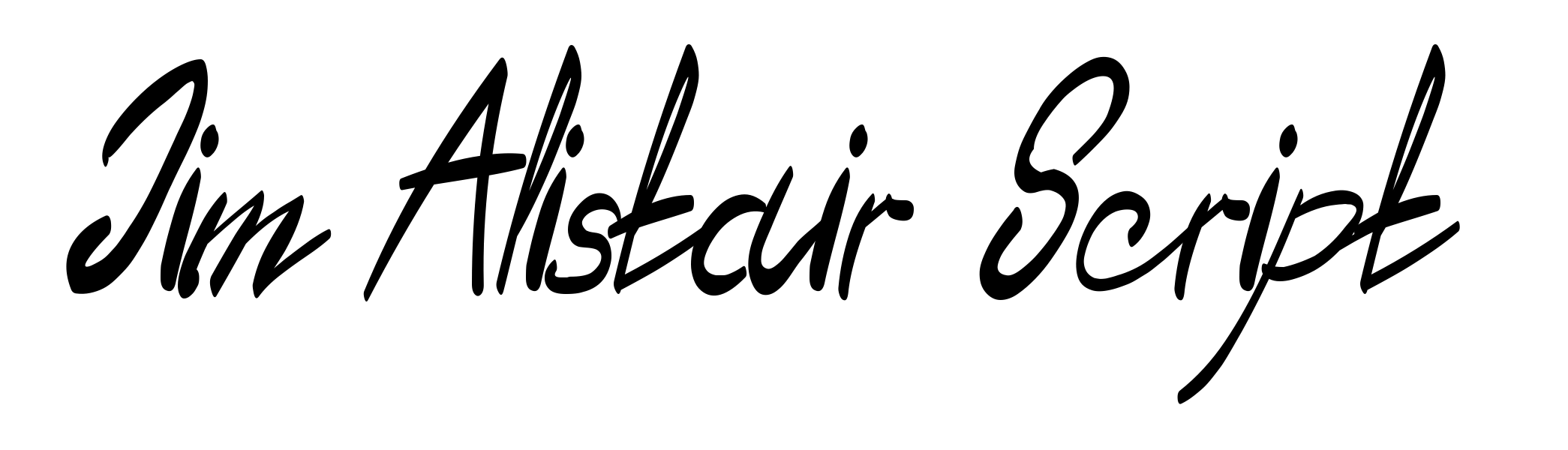 Jim Alistair Script