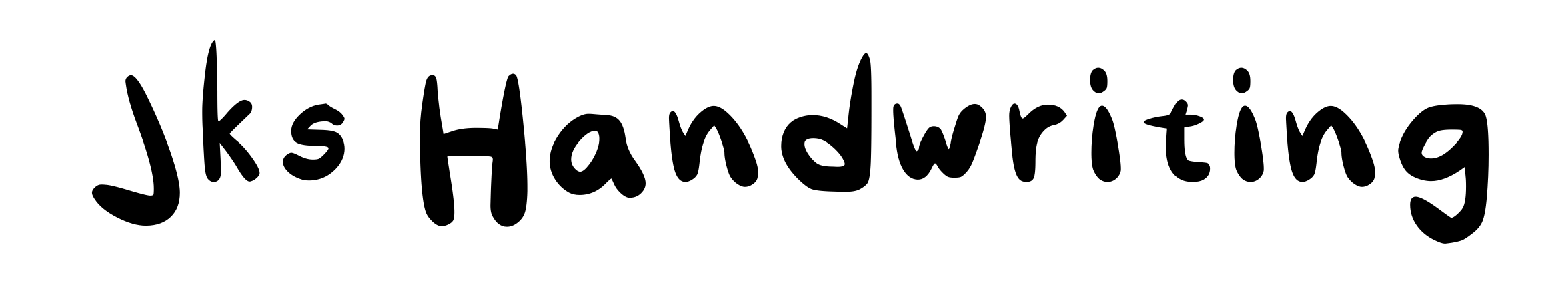 Jks Handwriting