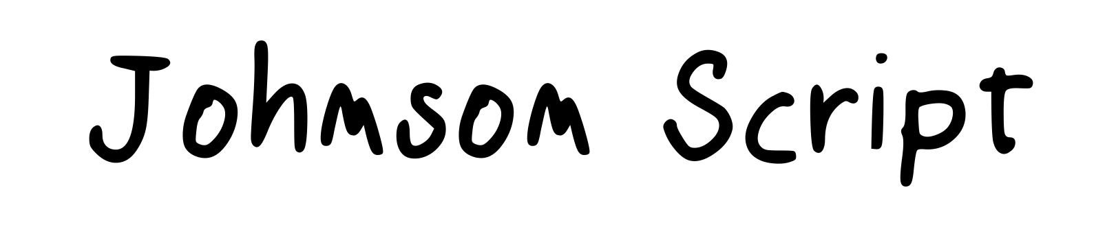 Johnson Script