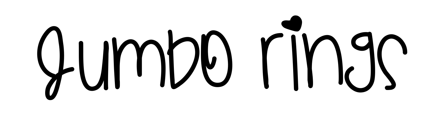 Jumbo Rings