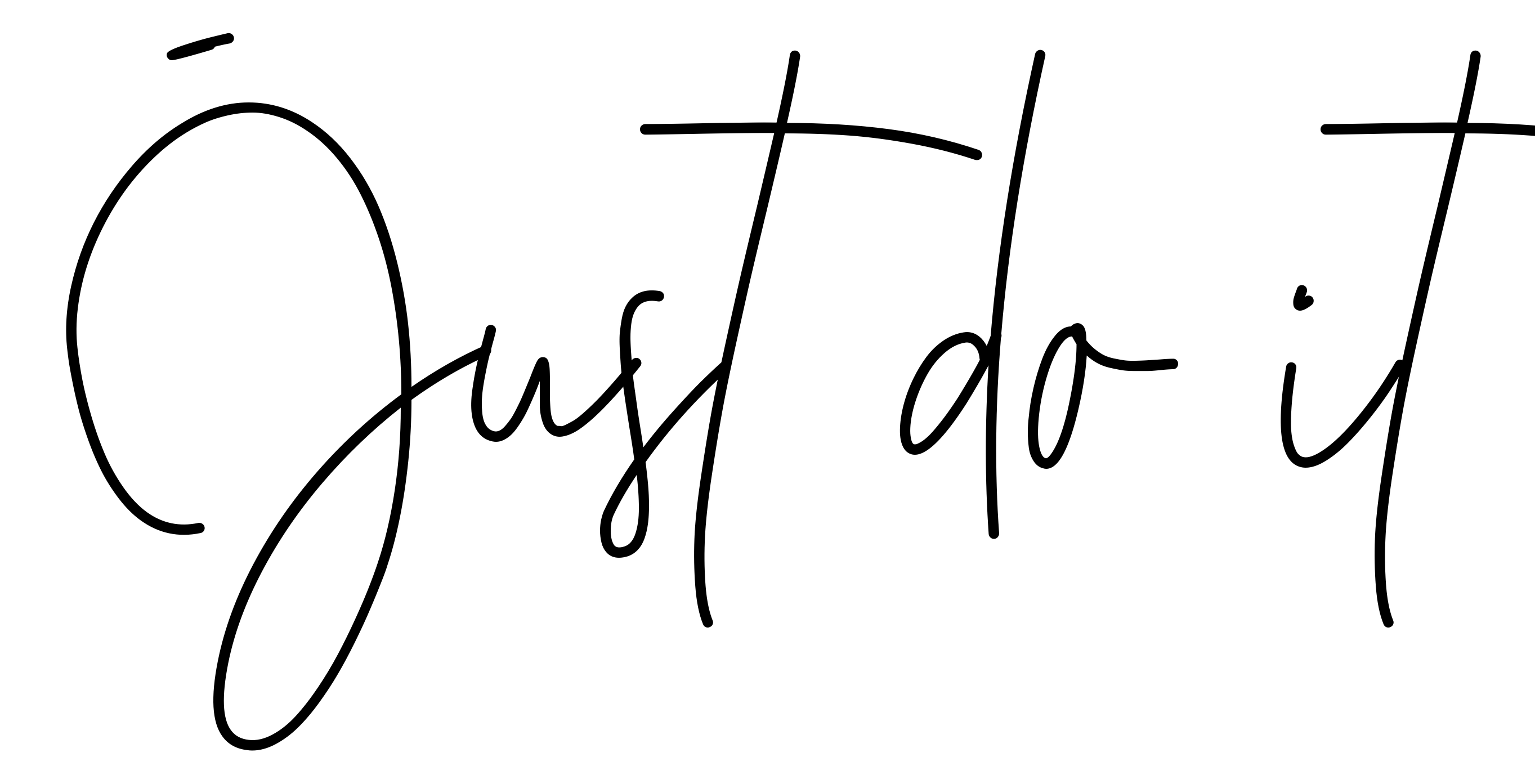 Just do it