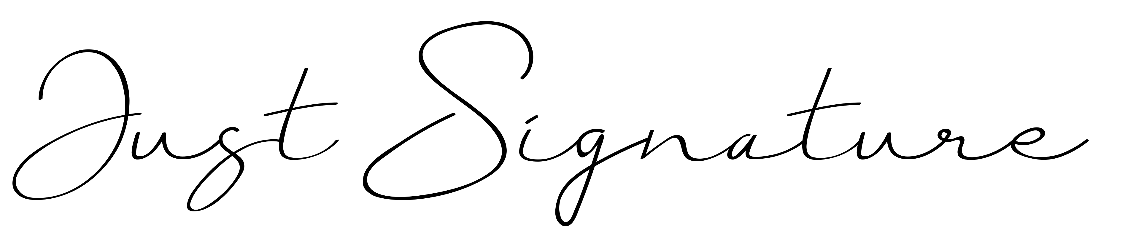 Just Signature