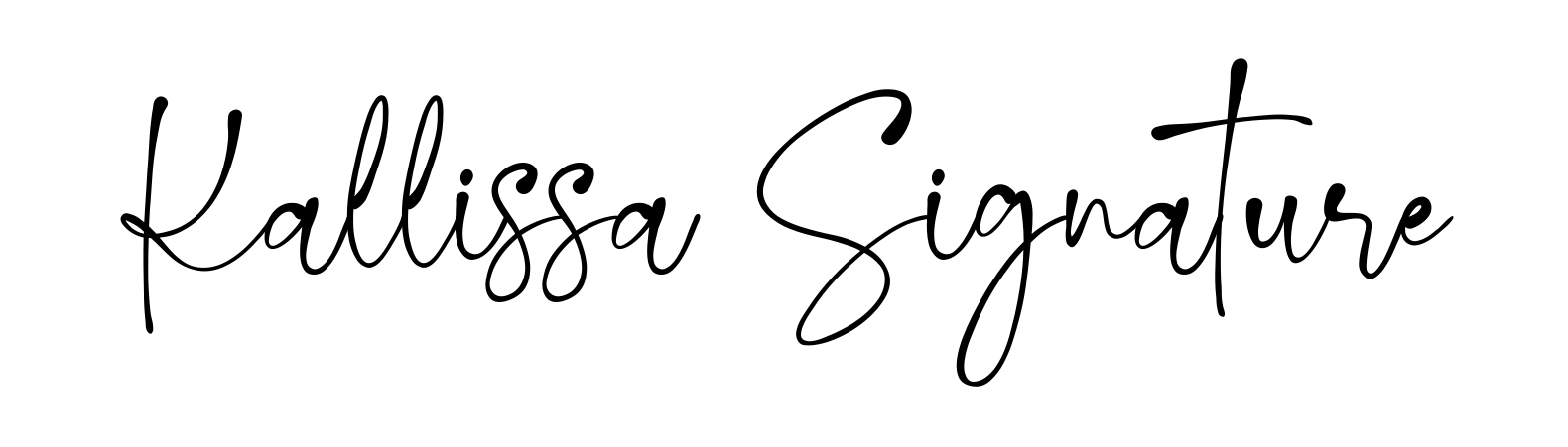 Kallissa Signature